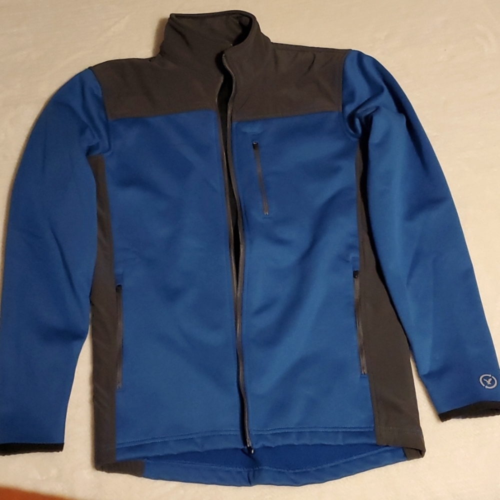 AE Men's Ponti Bonded Fleece Lined Jacket - Size XS